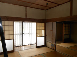 寝室・和室 リフォーム前