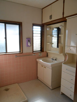 洗面台 リフォーム前